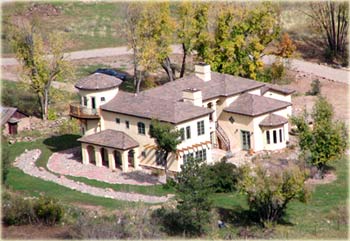 passive solar straw bale home