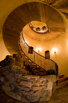 spiral stair case